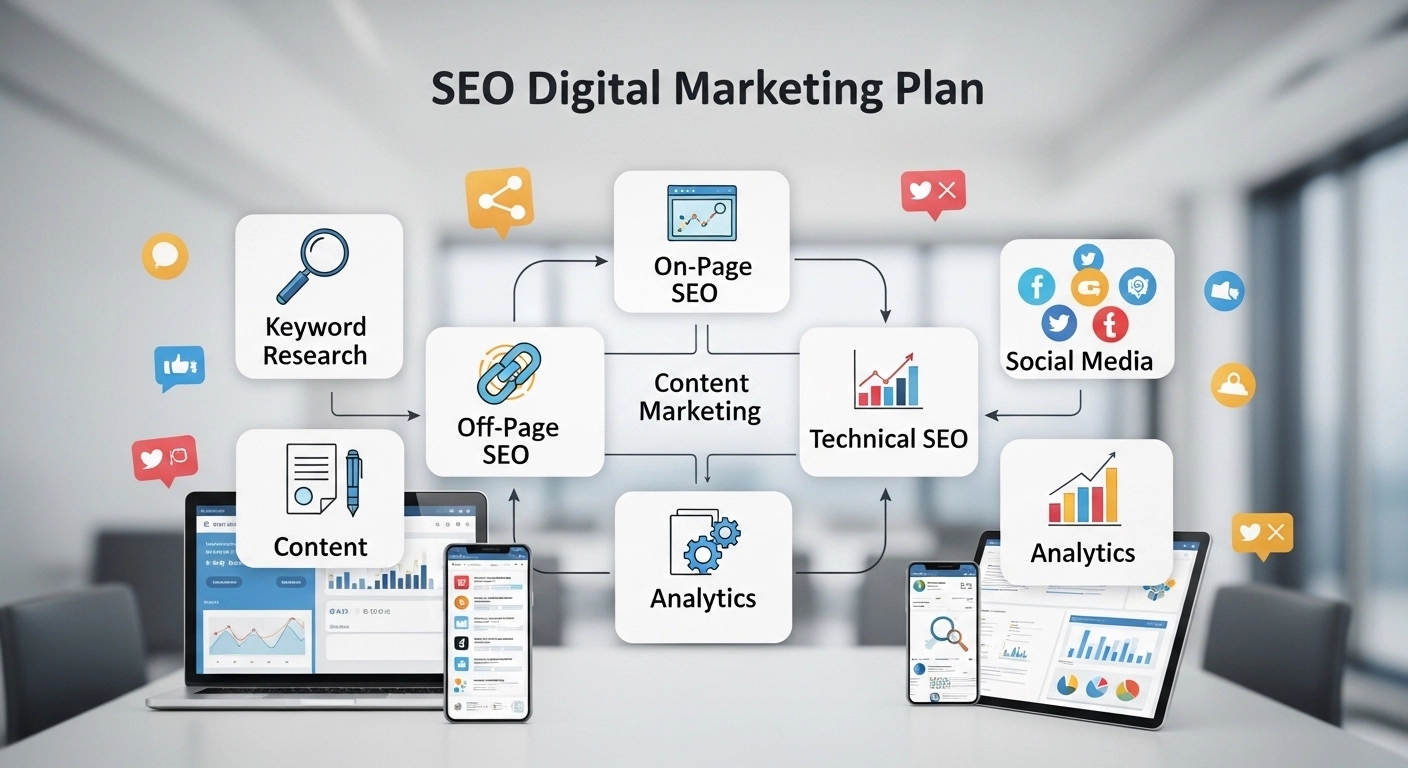 SEO Digital Marketing Plan