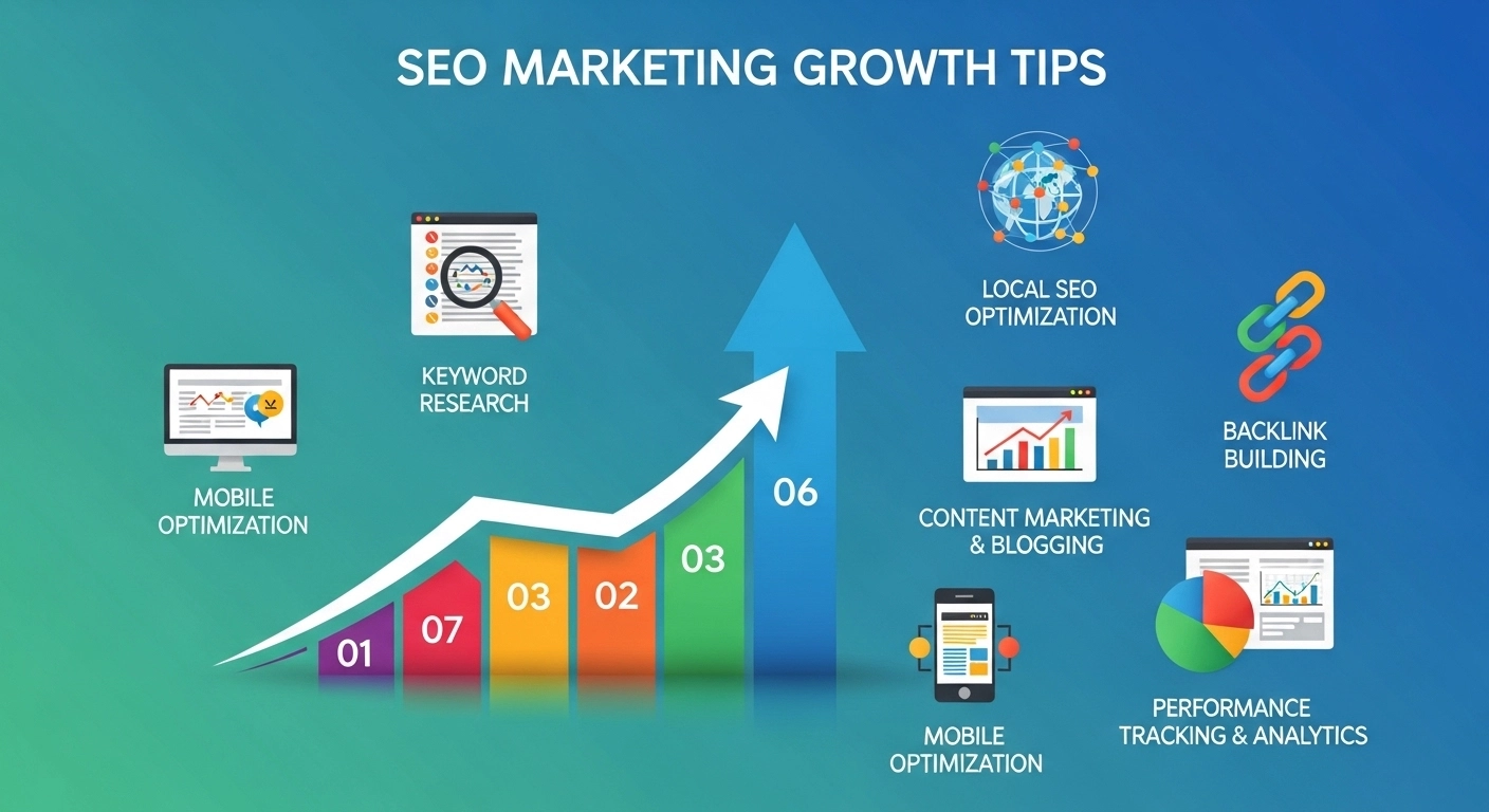 SEO Marketing Growth Tips