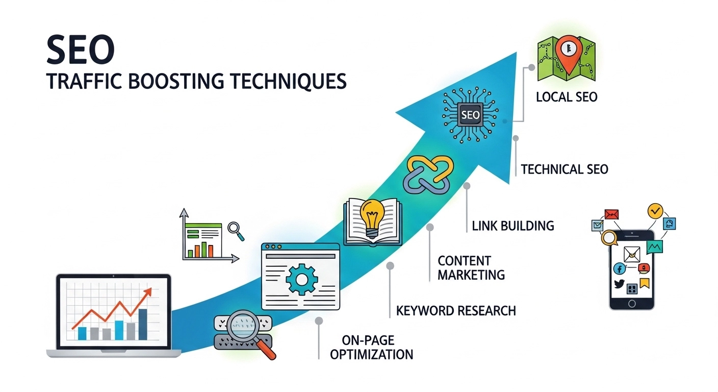 SEO Traffic Boosting Techniques