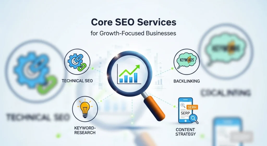 Core SEO Services for Growth-Focused Businesses