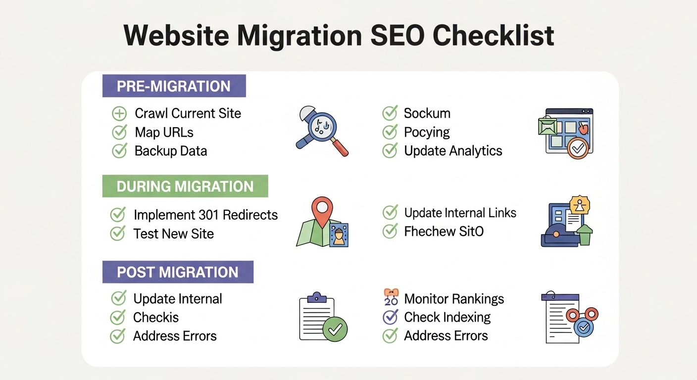 Site migration SEO checklist