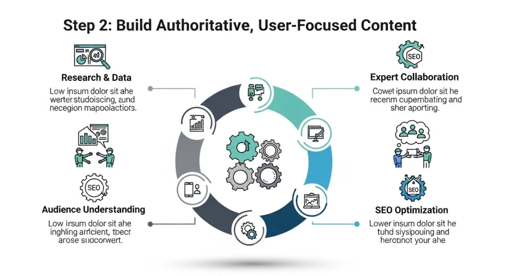 Step 2: Build Authoritative, User-Focused Content