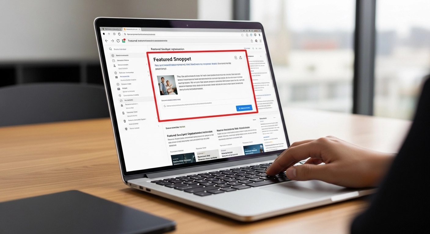 Featured snippet optimization