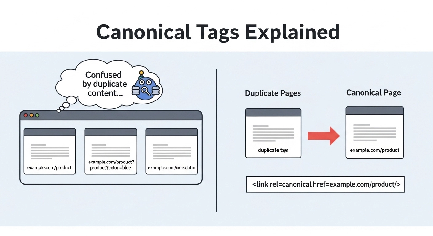 Canonical tags explained
