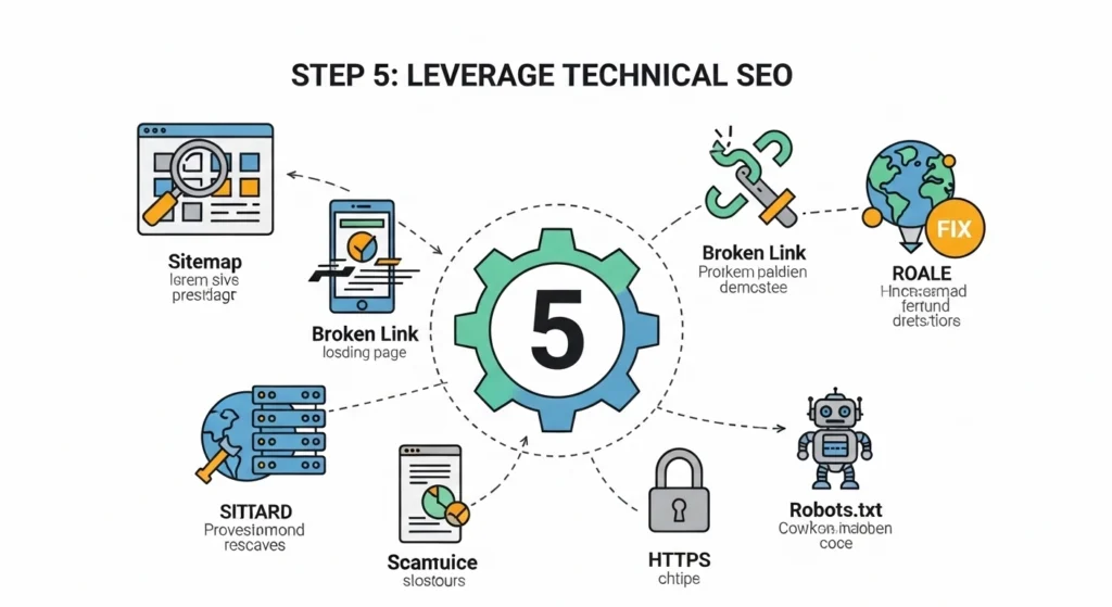 Step 5: Leverage Technical SEO
