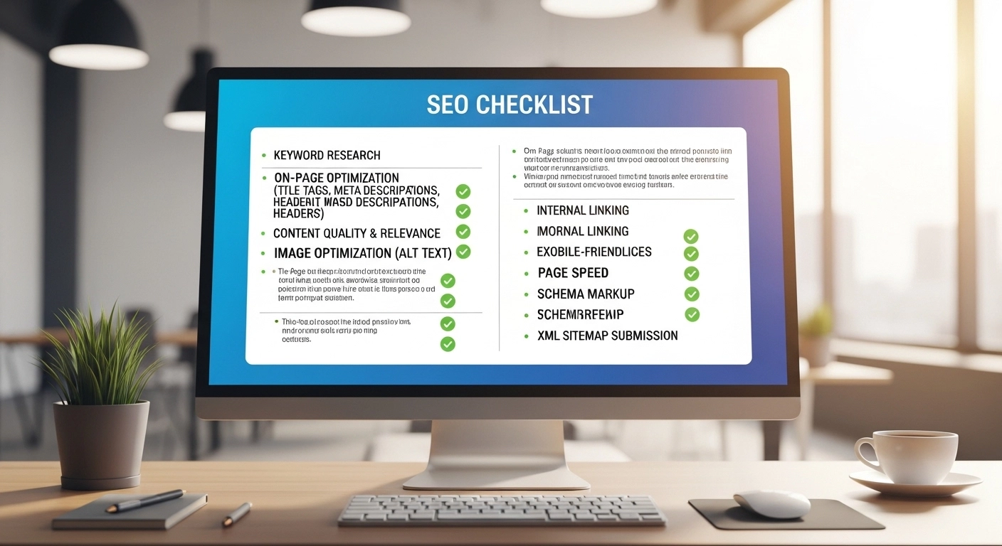 SEO checklist for publishing